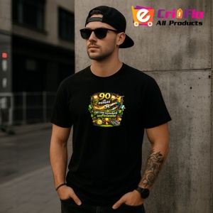Tricou Fotbal 90 Minute Emotii Fotbalist V1, din bumbac 100%, tricou negru Copii | Dama | Barbat - Img 6