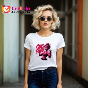 Tricou Girls Power Fata Fitness Rosa, Copii | Dama | Barbat - Img 12