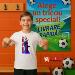 Tricou Griezmann Antoine Barcelona Prezentare - Copii | Dama | Barbat - Img 6