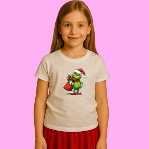Tricou Grinch Cu Cadouri, din bumbac 100% Copii | Dama | Barbat