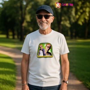 Tricou Gus Dapperton - Neon Green, muzica Hip-Hop, Dama | Barbat | Copii - Img 4