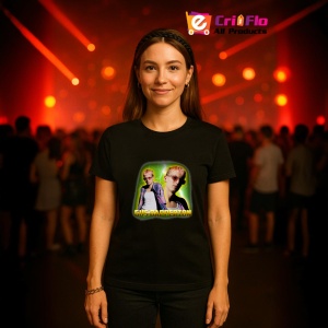 Tricou Gus Dapperton - Neon Green, muzica Rock (Heavy Metal), Dama | Barbat | Copii, Culoare Negru - Img 12