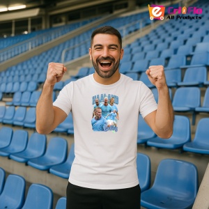 Tricou Haaland Erling Manchester City Goal - Copii | Dama | Barbat - Img 9