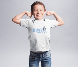 Tricou Haios Copii Personalizat - Bluey - Cadou - Img 3