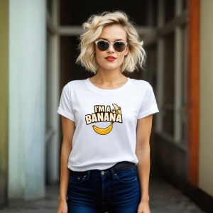 Tricou I m a banana - Copii | Dama | Barbat - Img 14