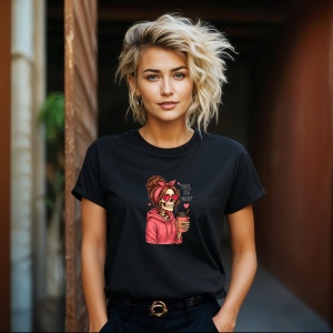 Tricou I'm good Negru, Copii | Dama | Barbat - Img 12