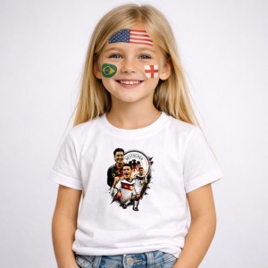 Tricou Ilkay Gundogan Germany World Cup Fifa 2026 V7, din bumbac 100%, tricou alb, Copii | Dama | Barbat - Img 2