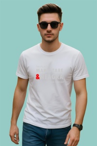 Tricou Imi Place Mare Tare Neagra Cafea, din bumbac 100%, tricou alb, Dama | Barbat