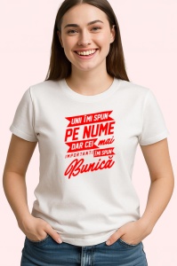 Tricou imi spun pe nume dar cei mai importanti imi spun bunica mesaj familial, Copii | Dama | Barbat - Img 3