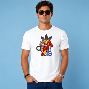 Tricou Iron Man Costum Rosu Auriu Logo Urban Originals Design, din bumbac 100% Copii | Dama | Barbat
