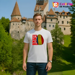 Tricou It's in my ADN Romania |Colectia Tricouri Romania - Img 9