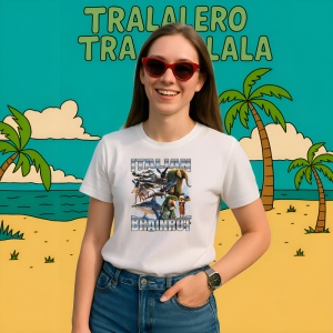Tricou Italian Brainrot 3 ** Tralalero Tralala Copii | Dama | Barbat - Img 11