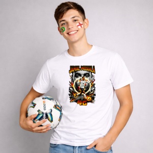Tricou Jamal Musiala Germany World Cup Fifa 2026 V2, din bumbac 100%, tricou alb, Copii | Dama | Barbat - Img 3