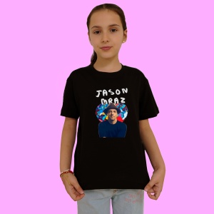 Tricou Jason Mraz, muzica Pop / R&B / Reggae, Dama | Barbat | Copii, Culoare Negru - Img 2