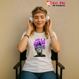 Tricou Juice WRLD - Purple Pose, muzica Pop / Country), Dama | Barbat | Copii - Img 7