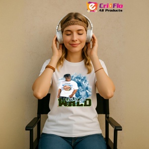 Tricou Juice WRLD - White Style, muzica EDM / Pop / Electropop, Dama | Barbat | Copii - Img 6