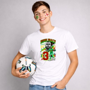 Tricou Kalidou Koulibaly Senegal World Cup Fifa 2026, din bumbac 100%, tricou alb, Copii | Dama | Barbat