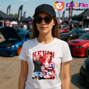 Tricou Kevin Magnussen Poster Colaj Echipa Haas Formula 1, Copii | Dama | Barbat - Img 8