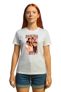 Tricou KPOP dama cu trupa formatia BANCATAN BOYS , music Coreean 145 - Img 3