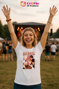 Tricou KPOP dama cu trupa formatia BIG BANG 5 , music Coreean 147 - Img 9