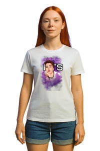 Tricou KPOP dama cu trupa formatia BTS JIM , music Coreean 190 - Img 3