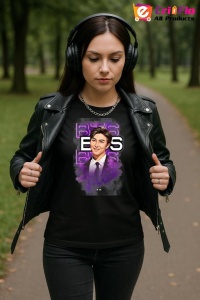 Tricou KPOP dama cu trupa formatia BTS RM , music Coreean 193 - Img 6