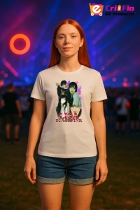 Tricou KPOP dama cu trupa formatia LISA 6 , music Coreean 259 - Img 7