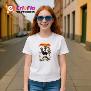 Tricou Kung Fu Panda panda luptator in arte martiale in cautarea echilibrului, Copii | Dama | Barbat - Img 8