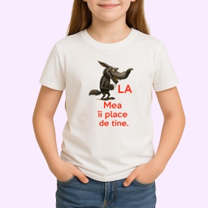 Tricou La mea ii place de tine Lup, Copii | Dama | Barbat - Img 3