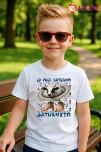 Tricou La Vaca Saturno Saturnita 3 ** Tralalero Tralala Copii | Dama | Barbat