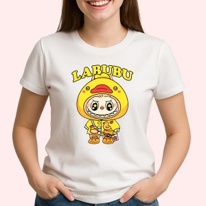 Tricou Labubu costum ratoi, Unisex Dama si Barbat | Copii - Img 2