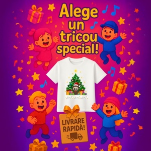 Tricou Labubu craciun cadou, Unisex Dama si Barbat | Copii - Img 6