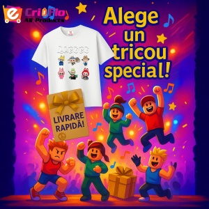 Tricou Labubu font alb, Unisex Dama si Barbat | Copii - Img 11