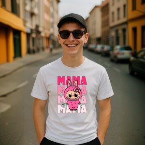 Tricou Labubu mama mama, Unisex Dama si Barbat | Copii - Img 9