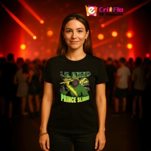 Tricou Lil Keed - Prince Slime, muzica INDIE, Dama | Barbat | Copii, Culoare Negru - Img 12