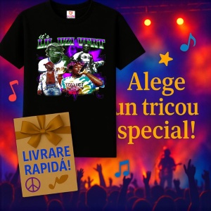 Tricou Lil Uzi Vert - Purple Squad, muzica INDIE, Dama | Barbat | Copii, Culoare Negru - Img 11