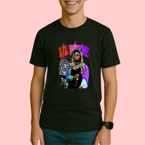 Tricou Lil Wayne v1, muzica METAL, Dama | Barbat | Copii, Culoare Negru
