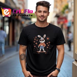 Tricou Lola cu skateboard si hanorac roz pastel Copii | Dama | Barbat Barbat - Img 18