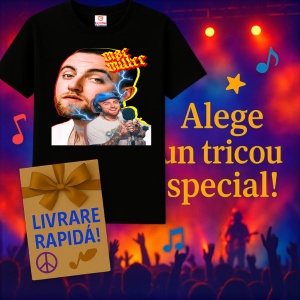 Tricou Mac Miller (1), muzica Rap, Dama | Barbat | Copii, Culoare Negru - Img 11