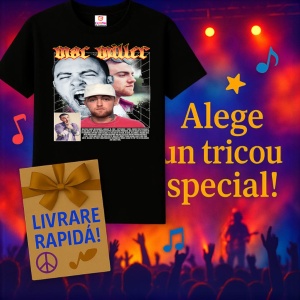 Tricou Mac Miller - Colaj fete alb-rosu, muzica Pop, Dama | Barbat | Copii, Culoare Negru - Img 15