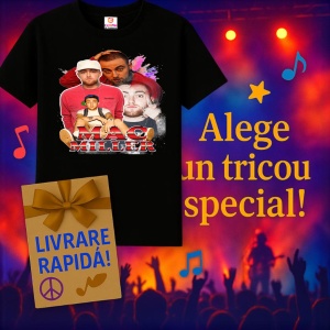 Tricou Mac Miller - Haine casual, colaj fete, muzica Rap, Dama | Barbat | Copii, Culoare Negru - Img 15