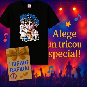 Tricou Mac Miller - Most Dope stil colaj, muzica Rap, Dama | Barbat | Copii, Culoare Negru - Img 11
