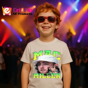 Tricou Mac Miller Portret artistic, muzica Rap / Emo Rap, Dama | Barbat | Copii - Img 13