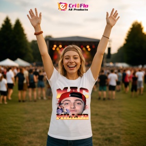 Tricou Mac Miller - Sapca rosie, fata frontala, muzica Nu Metal, Dama | Barbat | Copii - Img 9