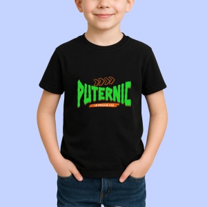 Tricou Mai puternic la fiecare pas Negru, Copii | Dama | Barbat