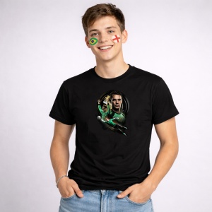 Tricou Manuel Neuer Germany World Cup Fifa 2026 V2, din bumbac 100%, tricou negru, Copii | Dama | Barbat - Img 2