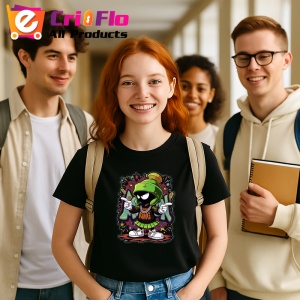 Tricou Marvin the Martian hip-hop cu microfon Copii | Dama | Barbat - Img 23