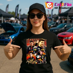 Tricou Max Verstappen Colaj Echipa Red Bull Formula 1, Copii | Dama | Barbat - Img 7