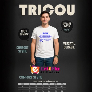 Tricou mecanic cineva care chiar stie despre masini decat tine mesaj comic, Copii | Dama | Barbat - Img 5