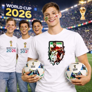 Tricou Mehdi Taremi Iran World Cup Fifa 2026 V3, din bumbac 100%, tricou alb, Copii | Dama | Barbat - Img 7